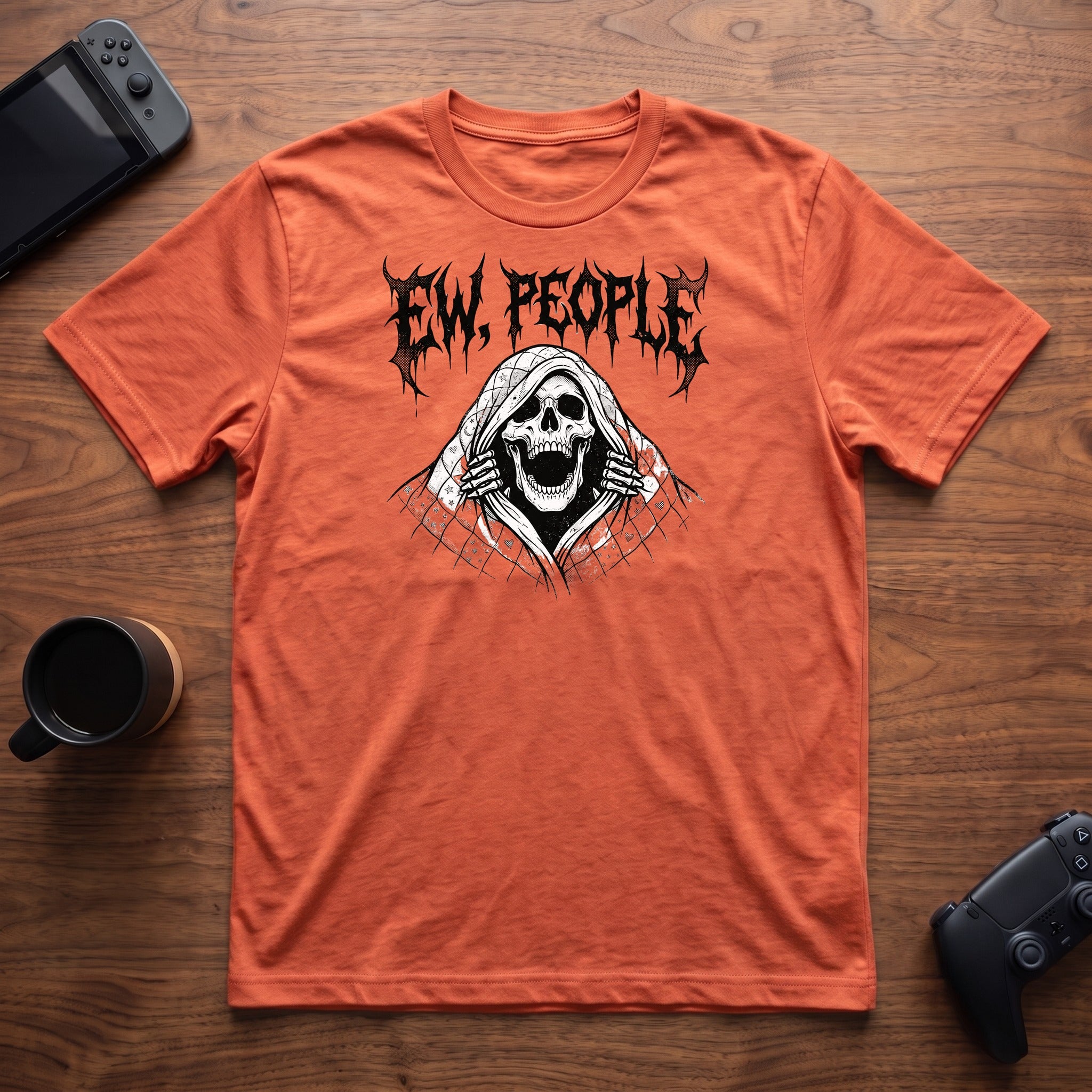 Ew People T-Shirt - Heather Orange