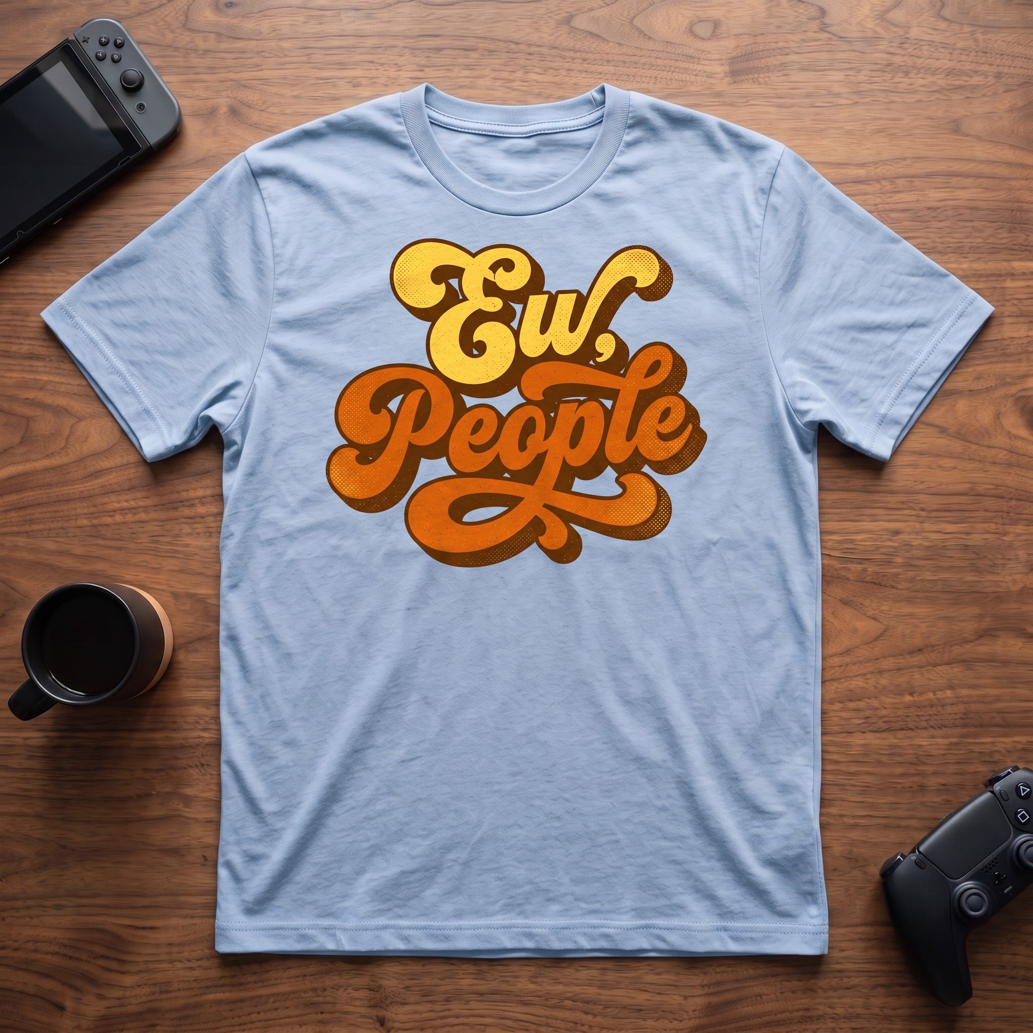 Ew People T-Shirt - Light Blue