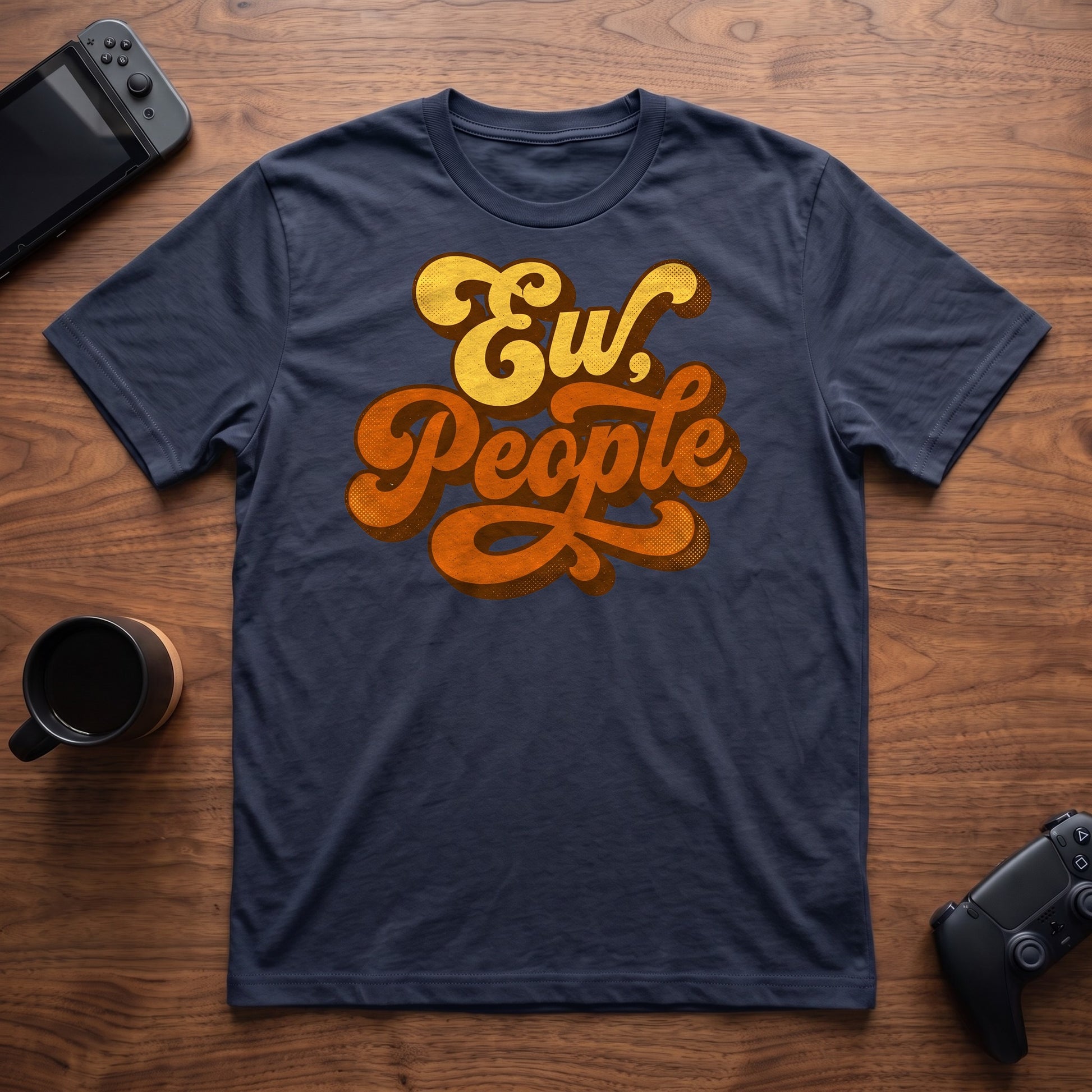 Ew People T-Shirt - Navy
