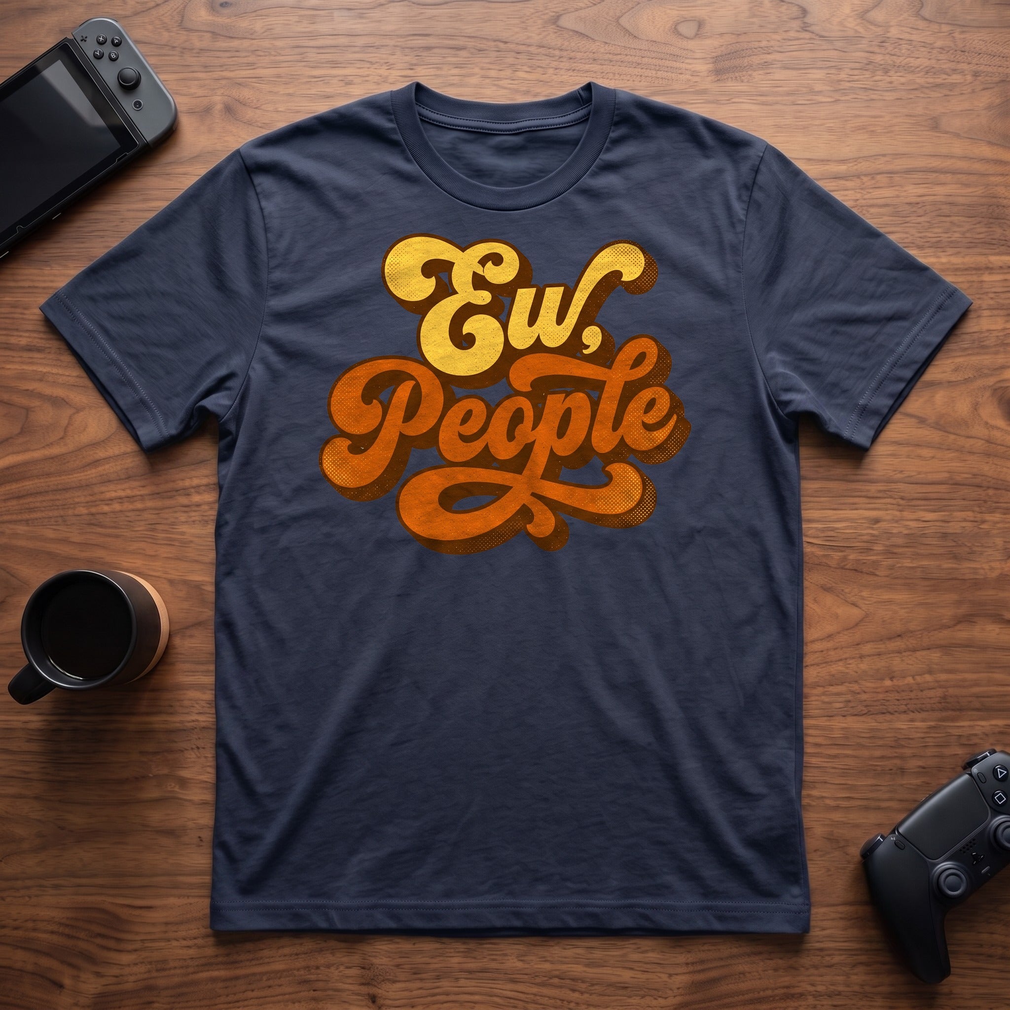 Ew People T-Shirt - Navy