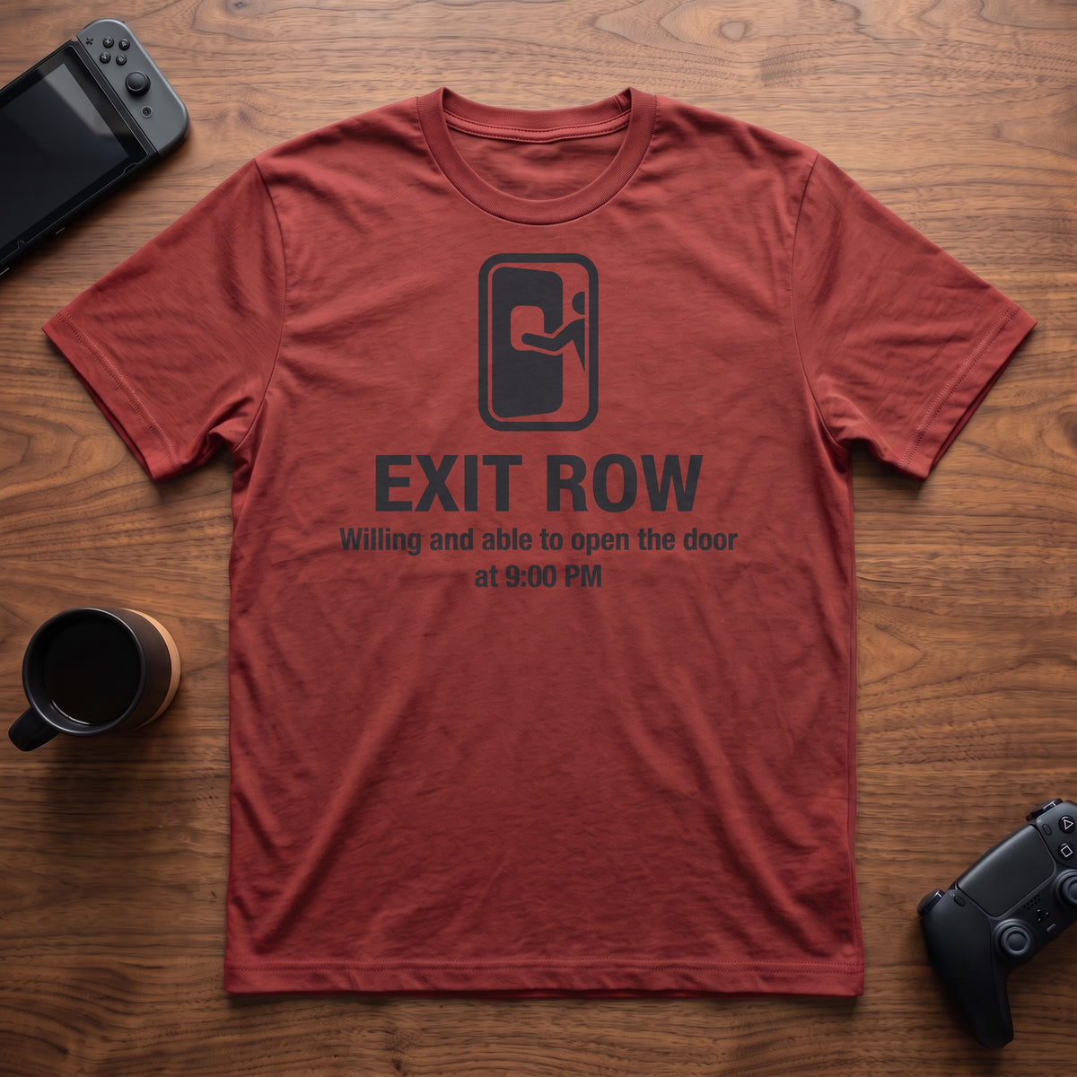 Exit Row T-Shirt - Red