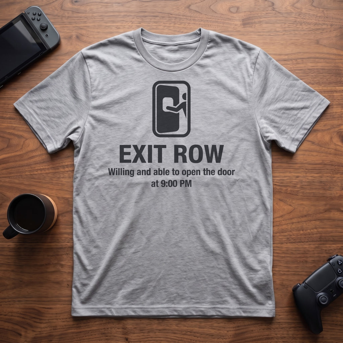 Exit Row T-Shirt - Sport Grey