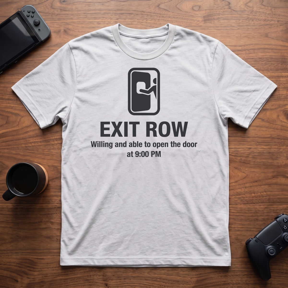 Exit Row T-Shirt - White