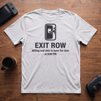 Exit Row T-Shirt - White