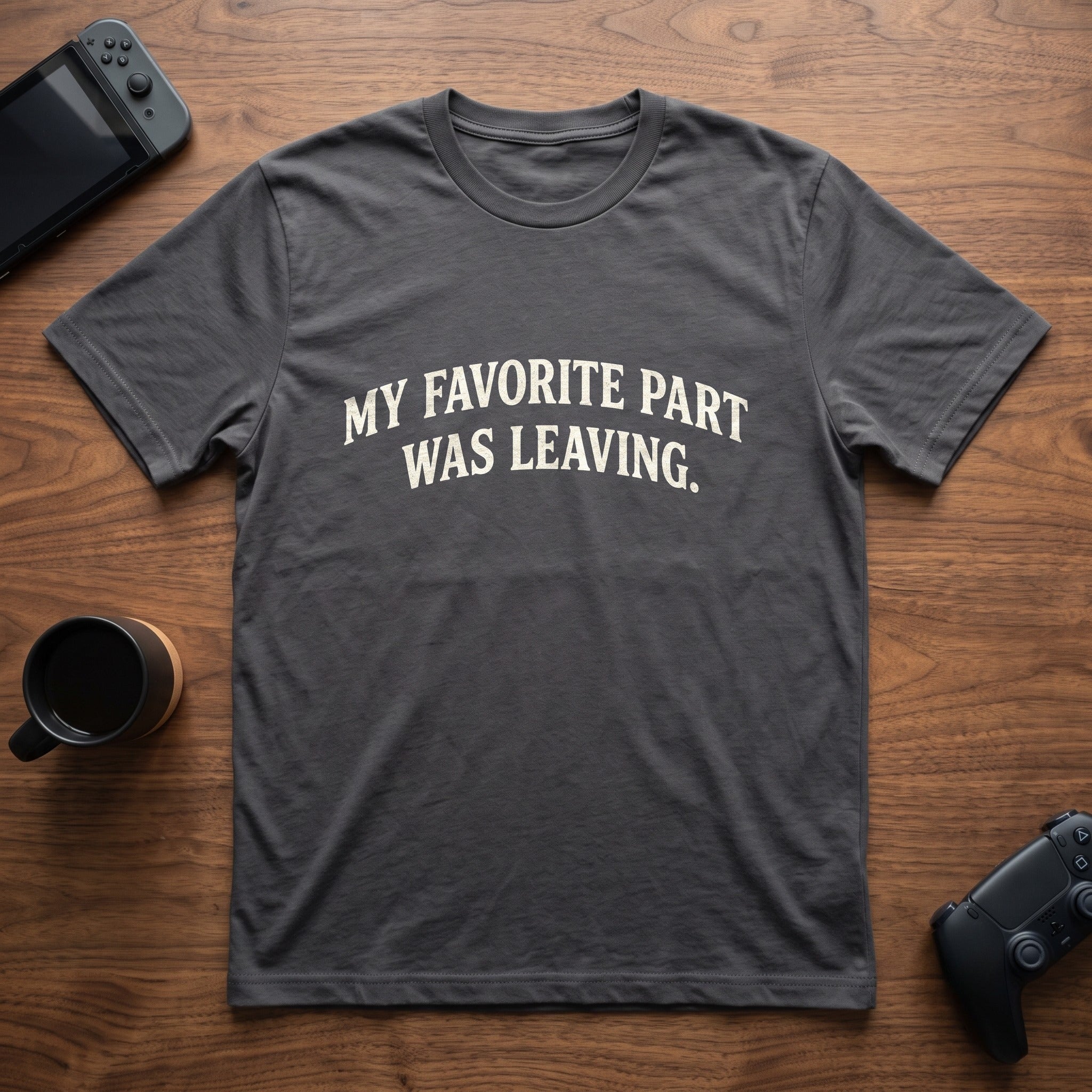 Favorite Part T-Shirt - Charcoal