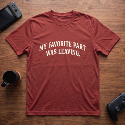 Favorite Part T-Shirt - Red