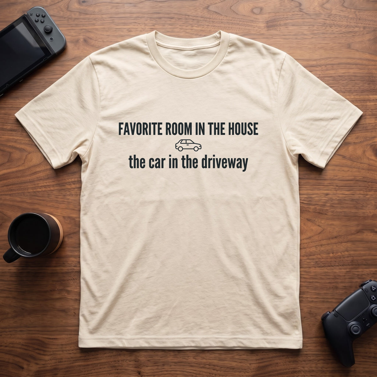 Favorite Room T-Shirt - Natural