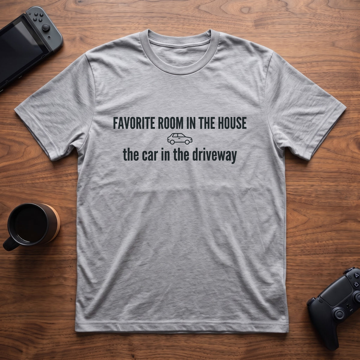 Favorite Room T-Shirt - Sport Grey