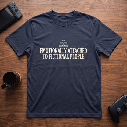 fictional-people-t-shirt - Navy