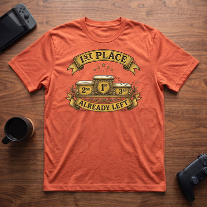 first-place-t-shirt - Heather Orange