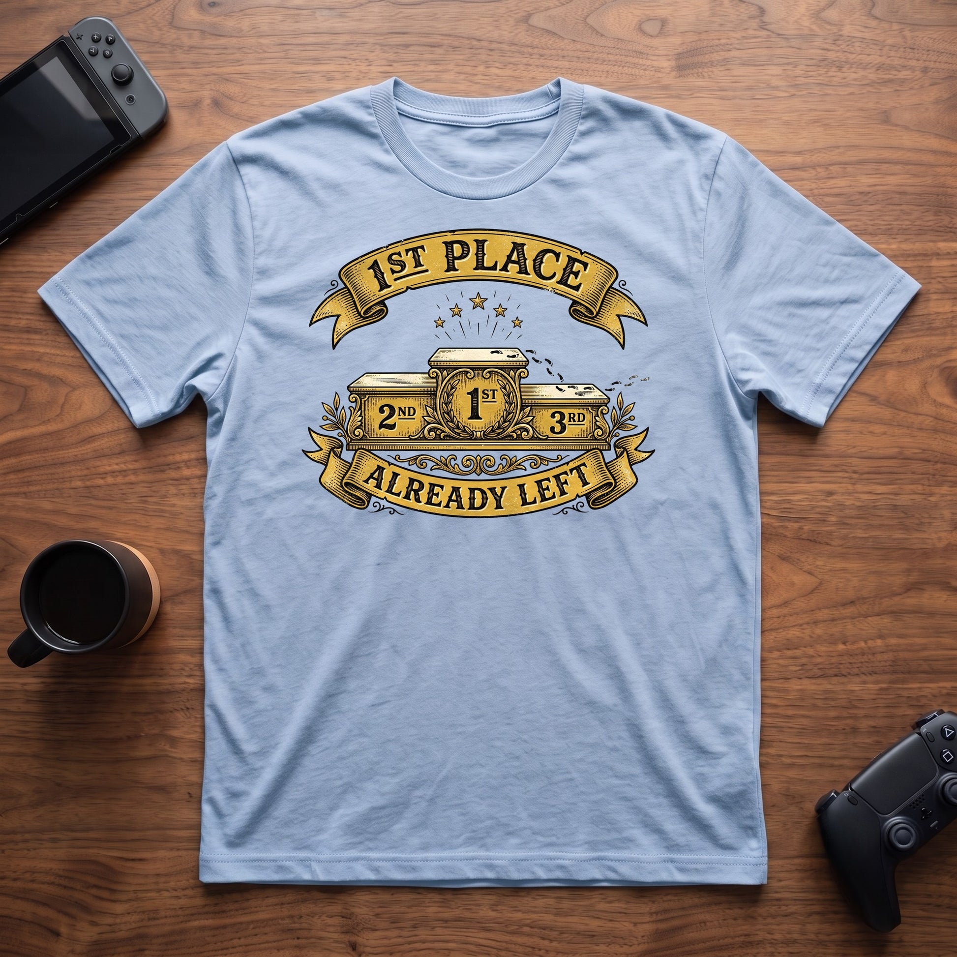 first-place-t-shirt - Light Blue
