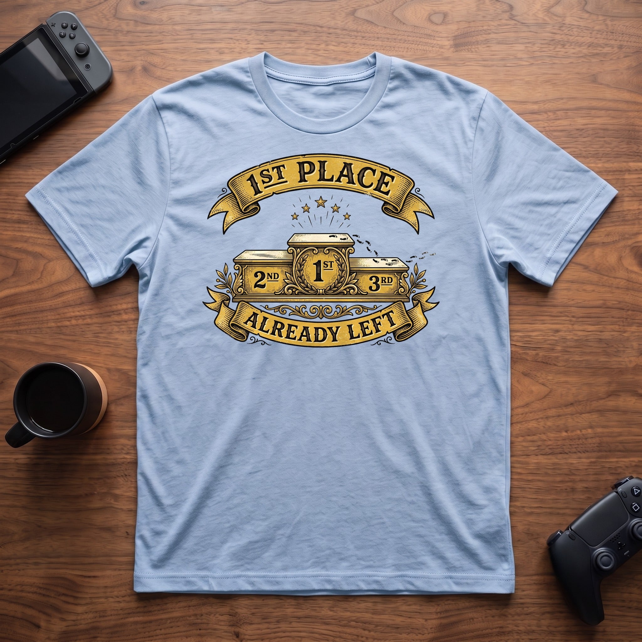 first-place-t-shirt - Light Blue