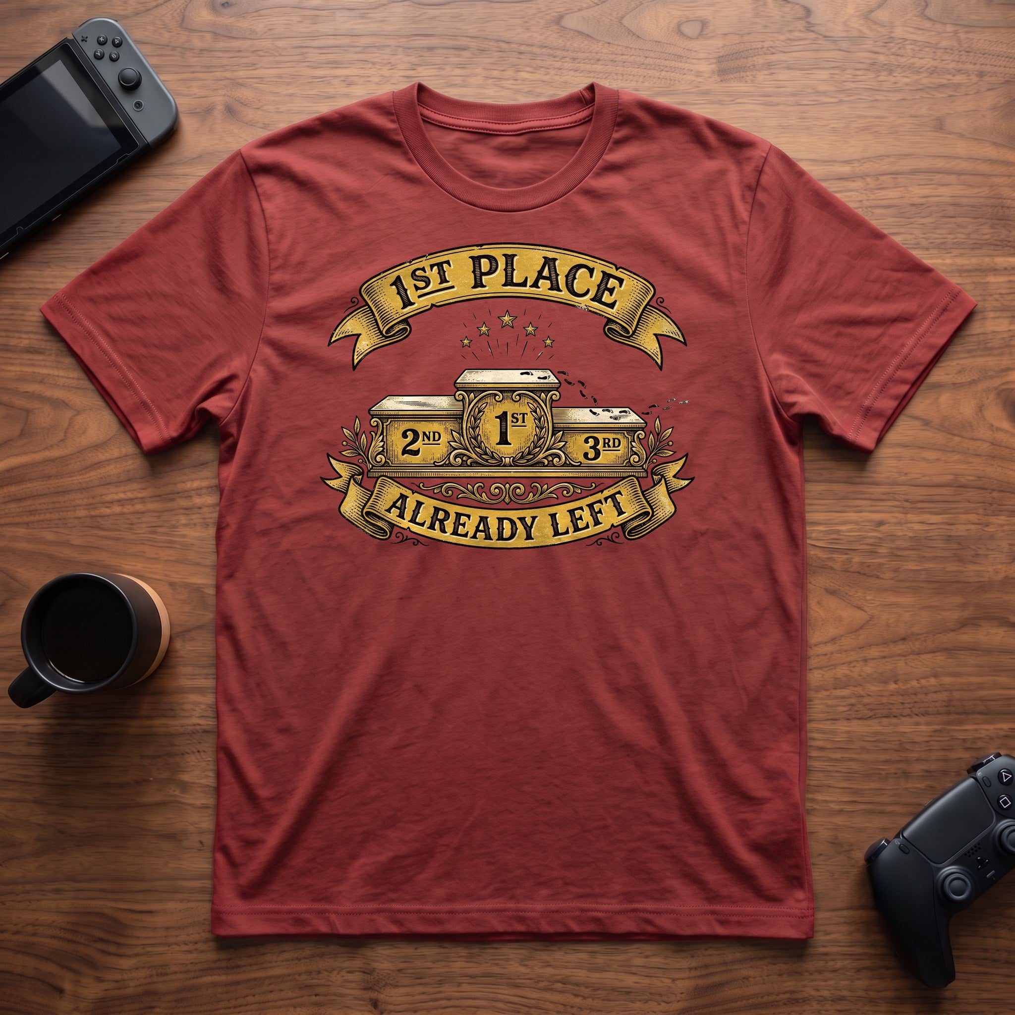 first-place-t-shirt - Red