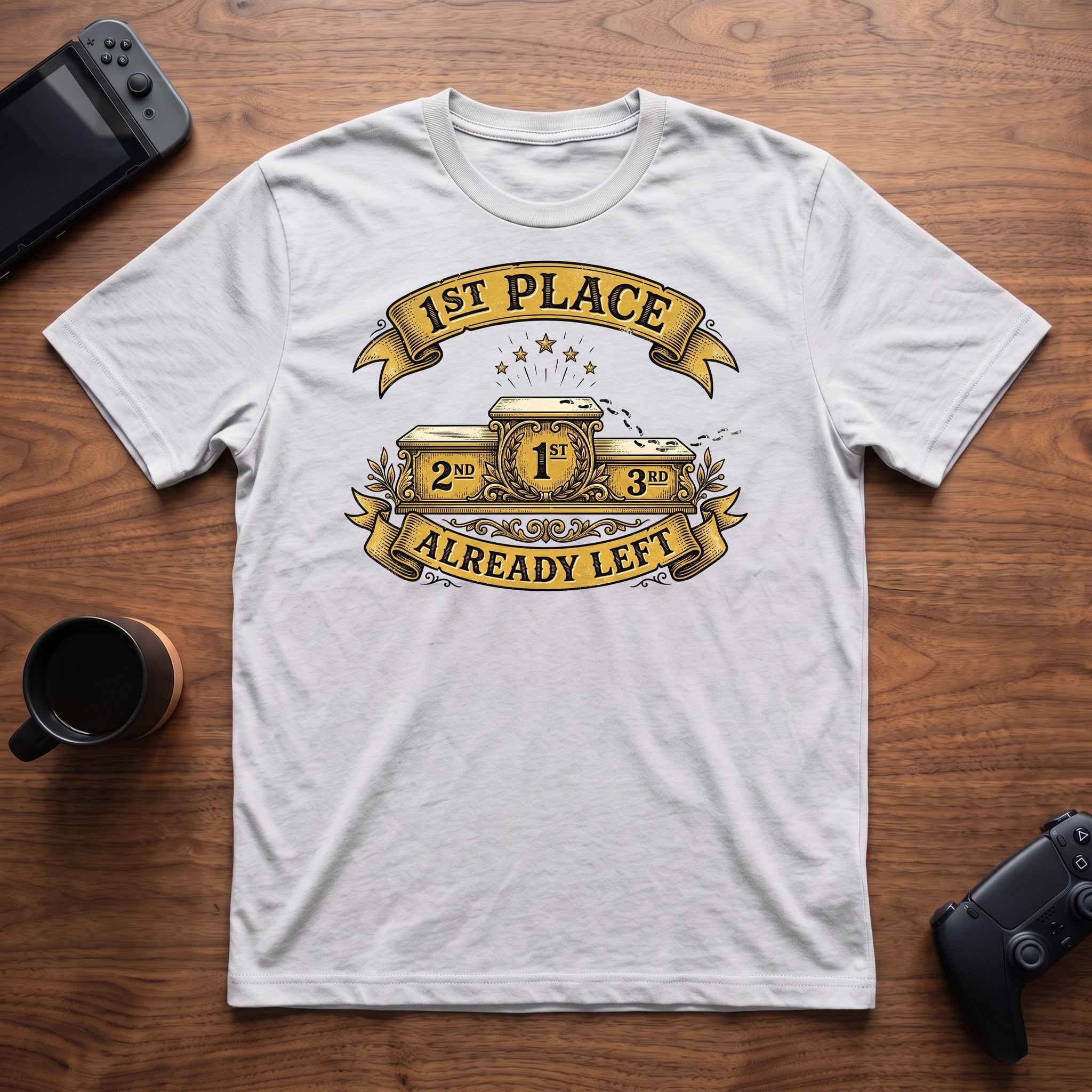 first-place-t-shirt - White