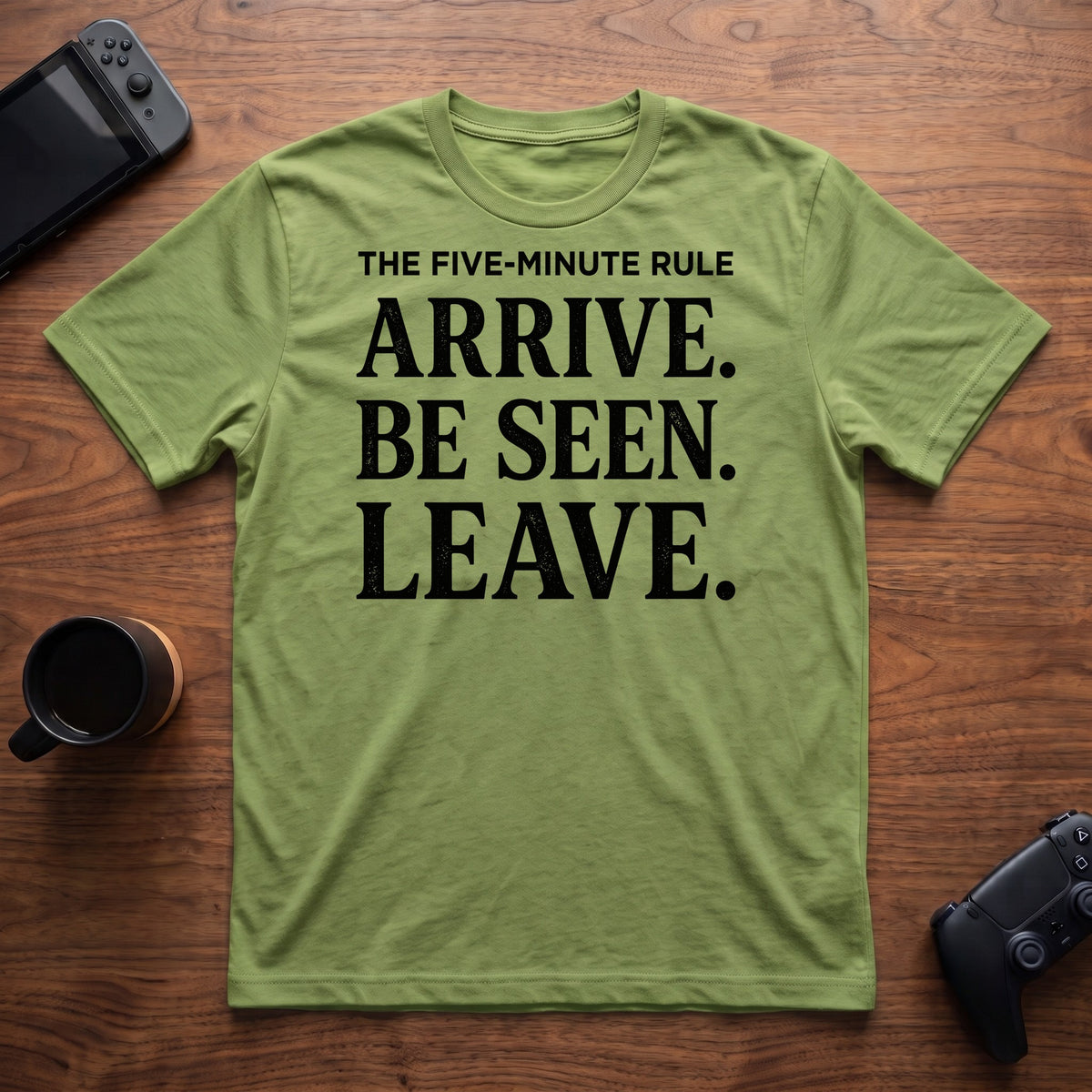 Five Minute Rule T-Shirt - Lime