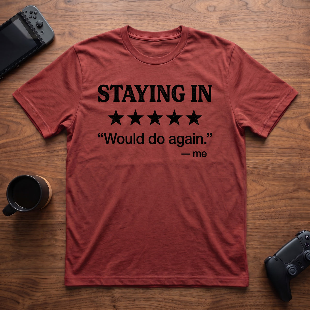 Five Stars T-Shirt - Red