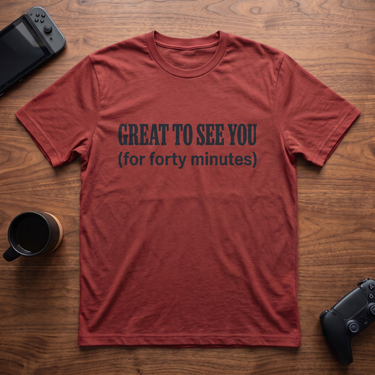 Forty Minutes T-Shirt - Red
