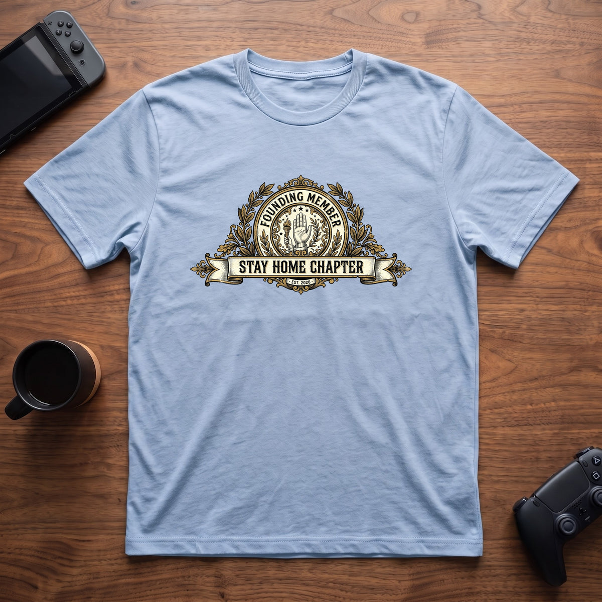 Founding Member T-Shirt - Light Blue