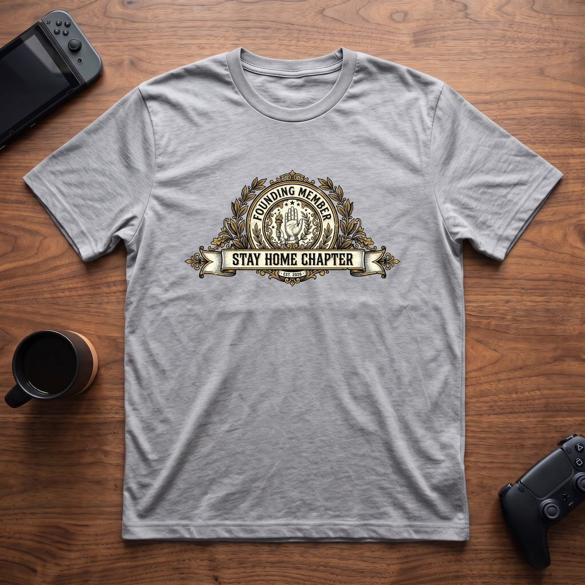 Founding Member T-Shirt - Sport Grey