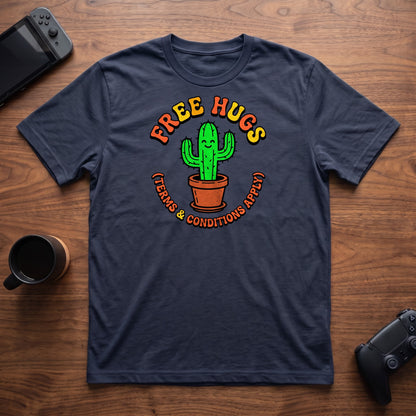 free-hugs-t-shirt - Navy