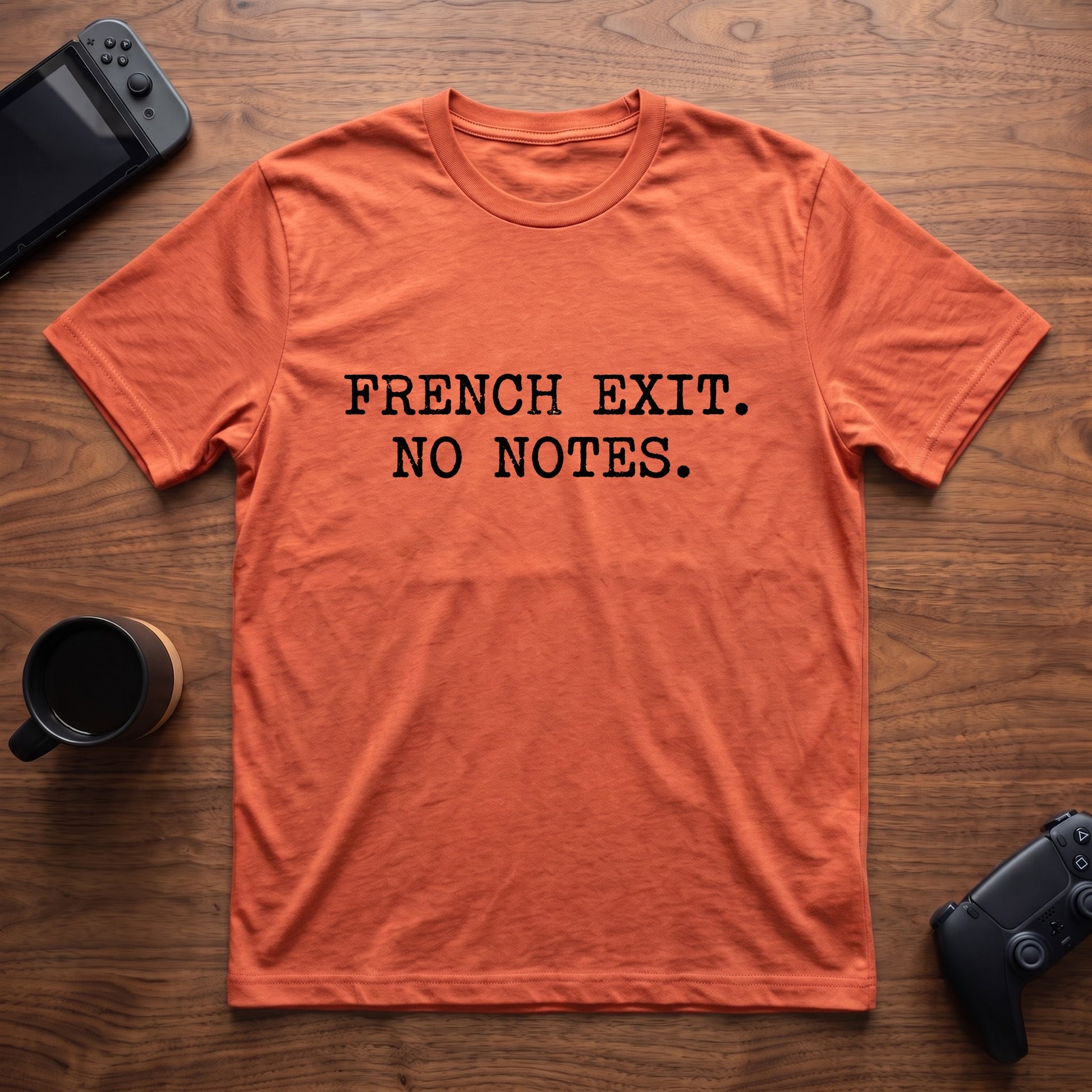 french-exit-t-shirt - Heather Orange