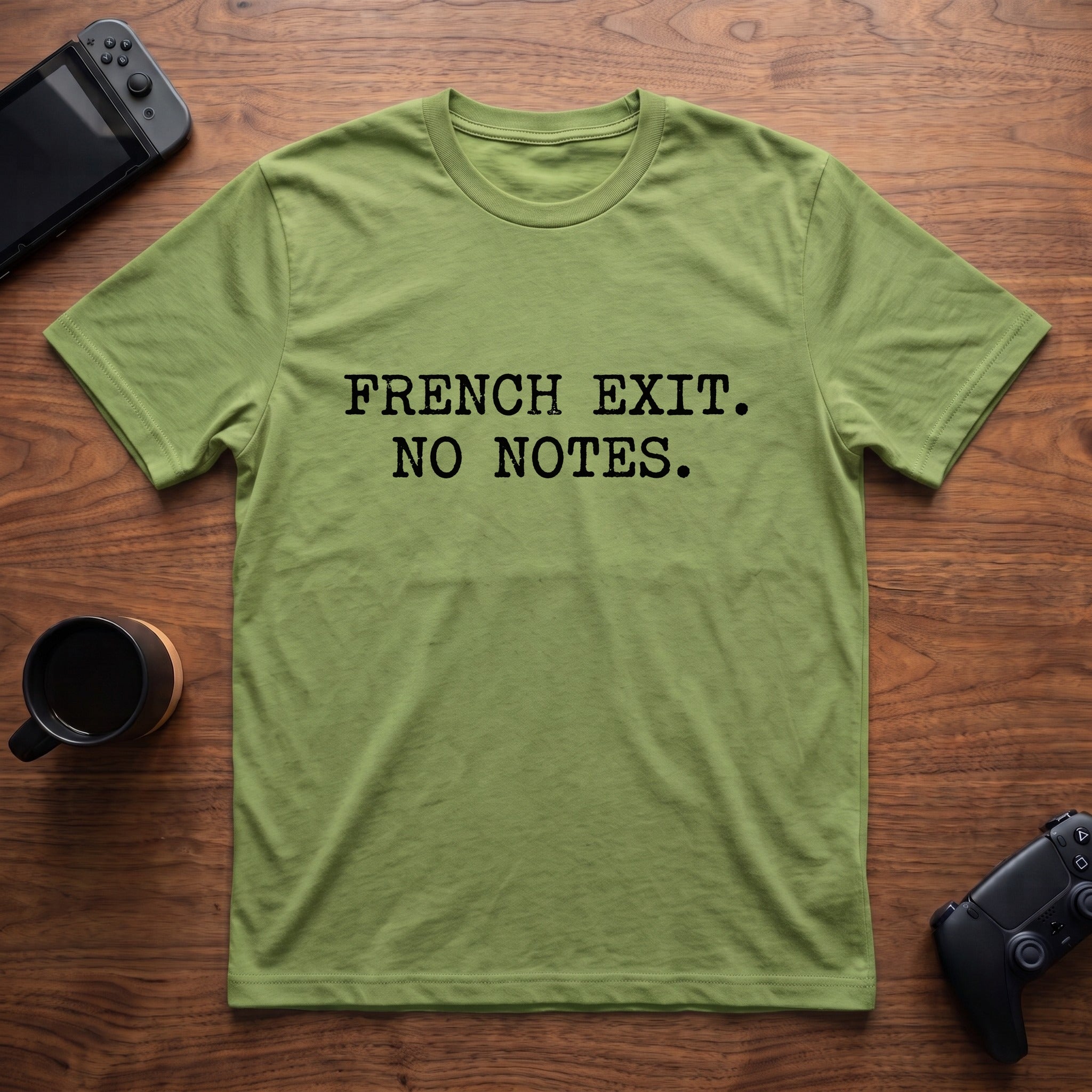 french-exit-t-shirt - Lime