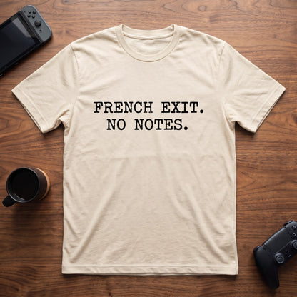 french-exit-t-shirt - Natural