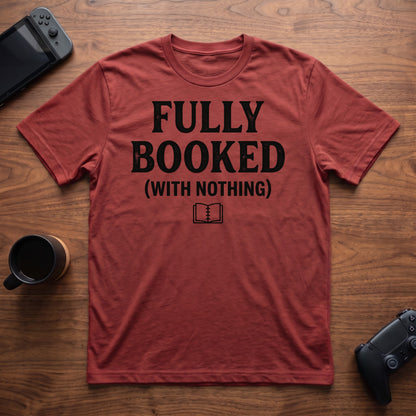 Fully Booked T-Shirt - Red