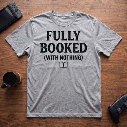 Fully Booked T-Shirt - Sport Grey