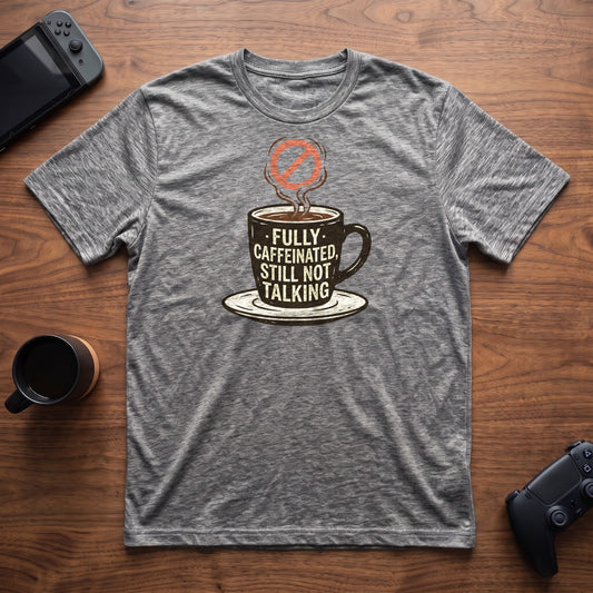 fully-caffeinated-t-shirt - Graphite Heather