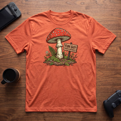 fun-guy-t-shirt - Heather Orange