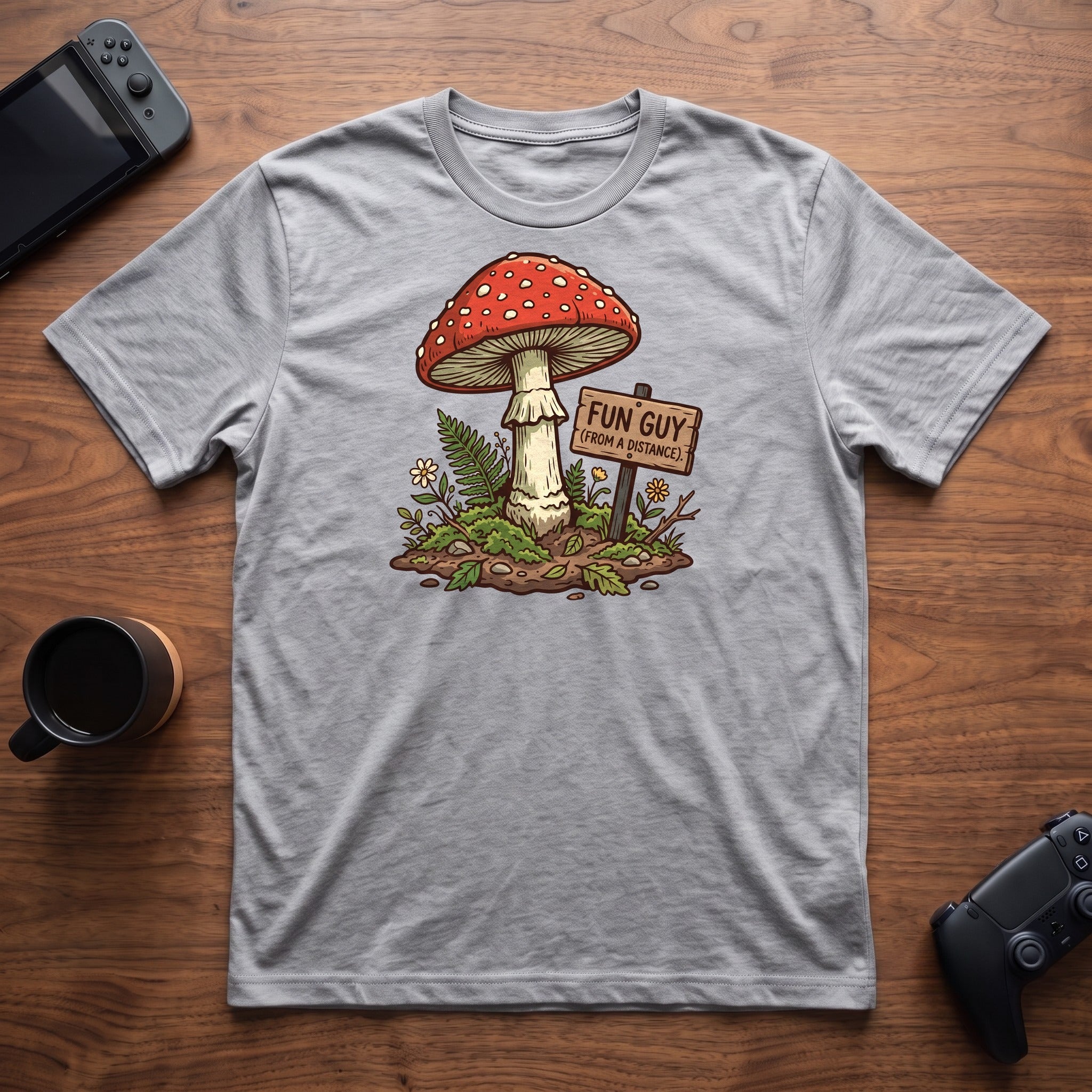 fun-guy-t-shirt - Sport Grey