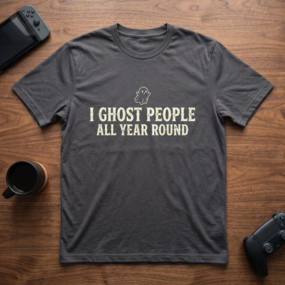 Ghost People T-Shirt - Charcoal