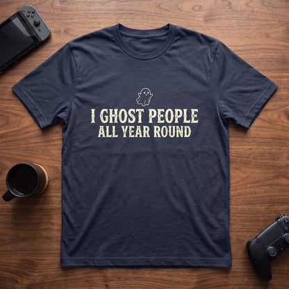 Ghost People T-Shirt - Navy