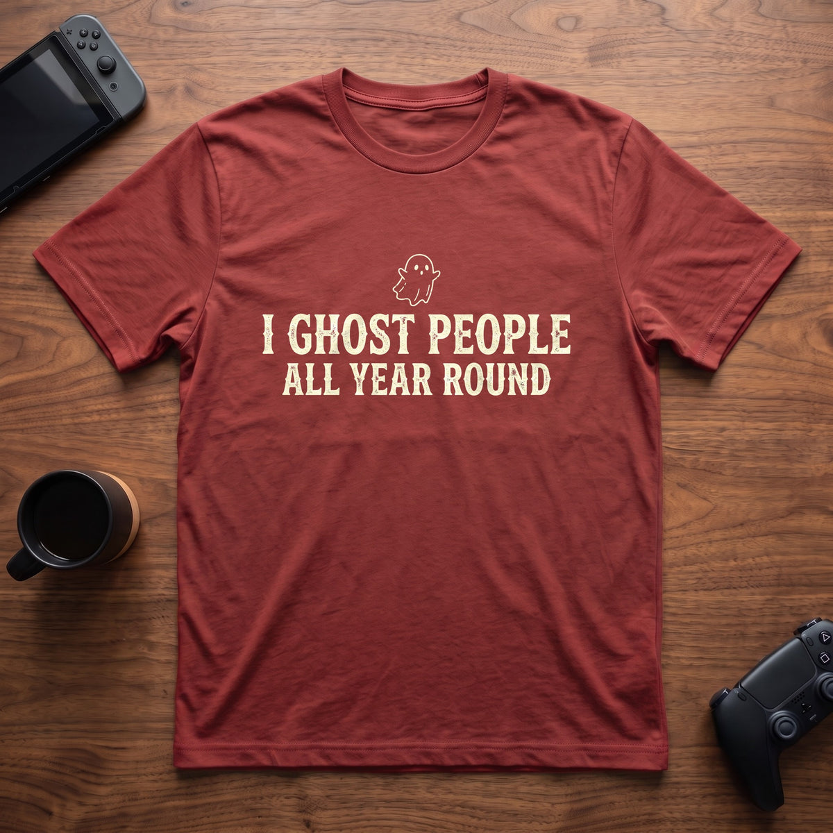 Ghost People T-Shirt - Red