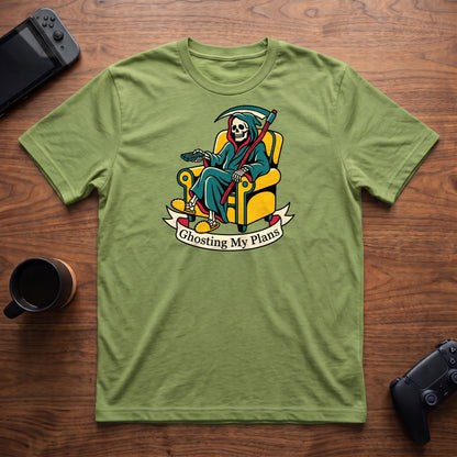 Ghosting My Plans T-Shirt - Lime