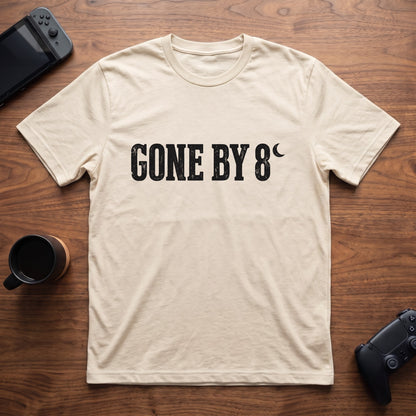 Gone By 8 T-Shirt - Natural