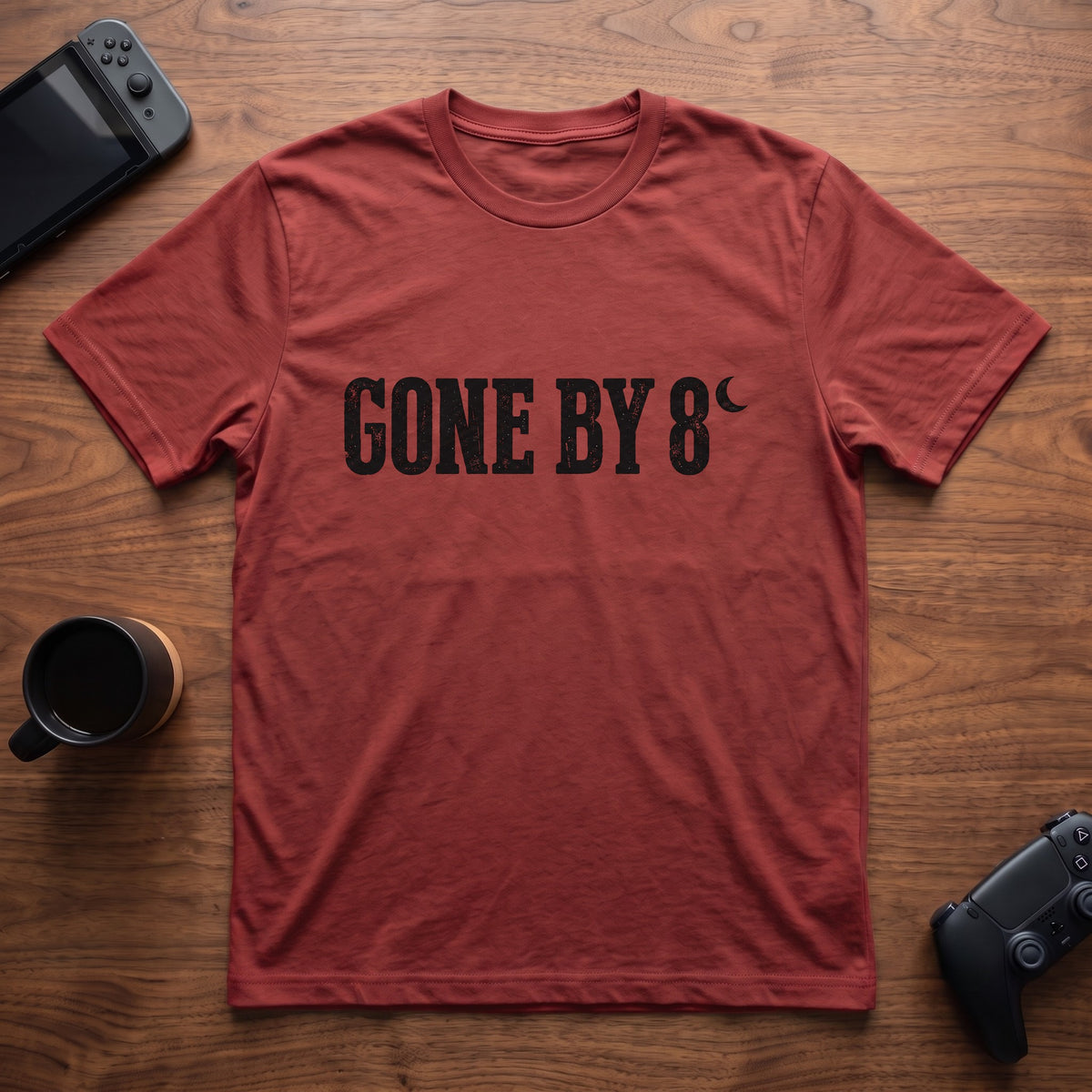 Gone By 8 T-Shirt - Red