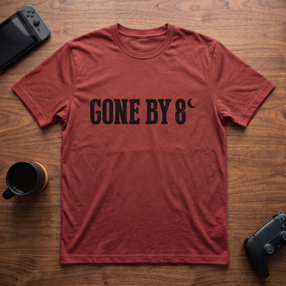 Gone By 8 T-Shirt - Red