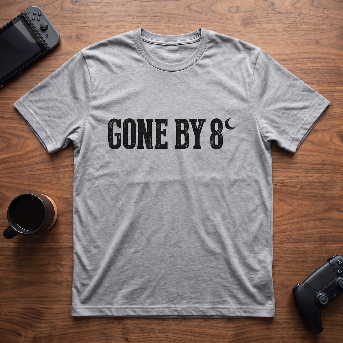 Gone By 8 T-Shirt - Sport Grey