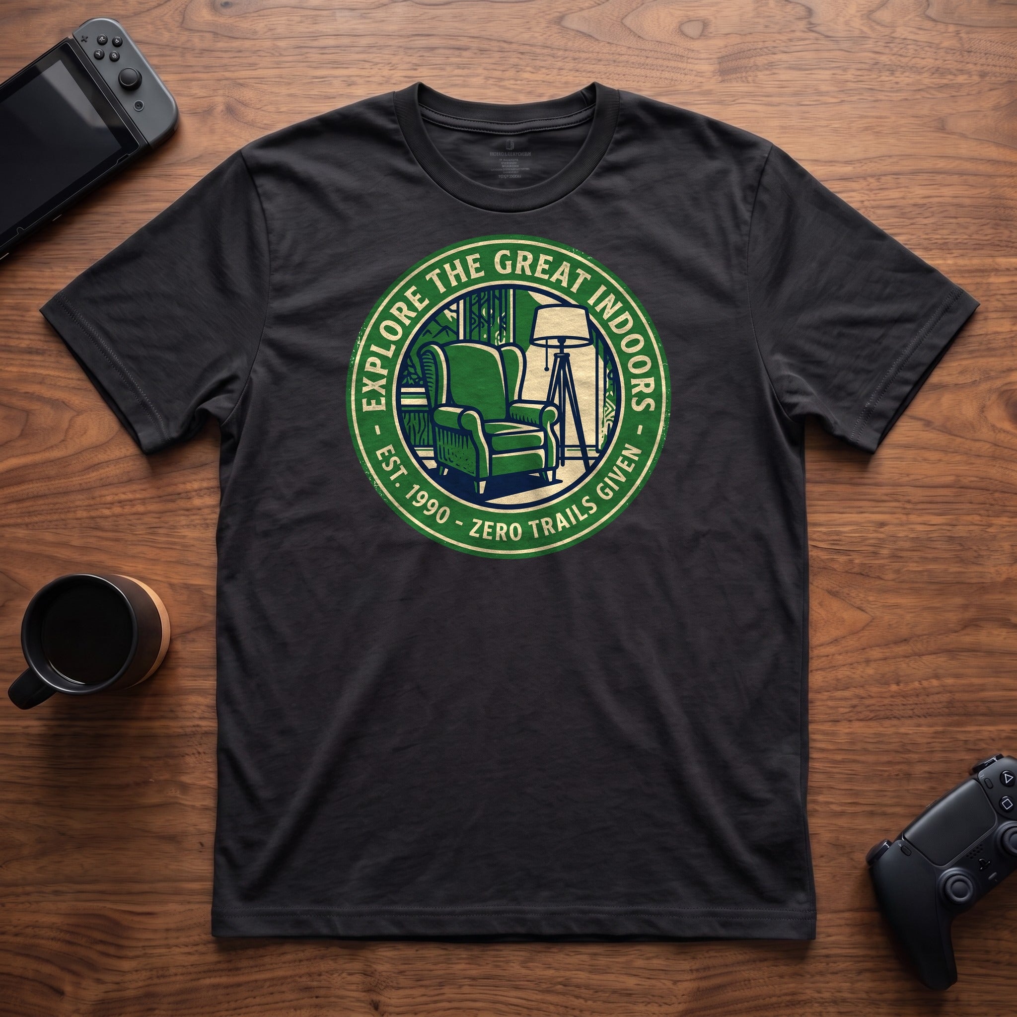 Great Indoors T-Shirt - Black