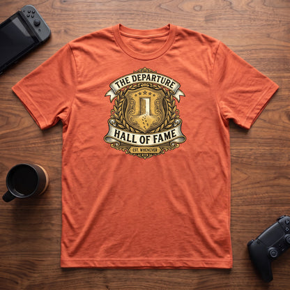 hall-of-fame-t-shirt - Heather Orange