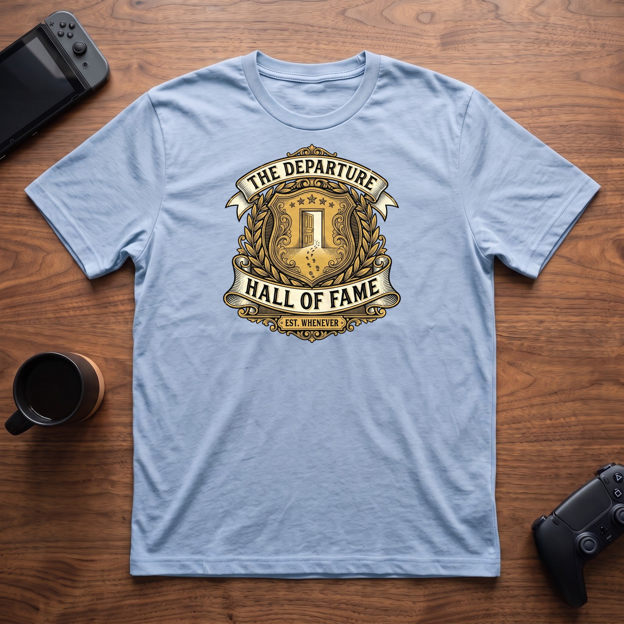 hall-of-fame-t-shirt - Light Blue