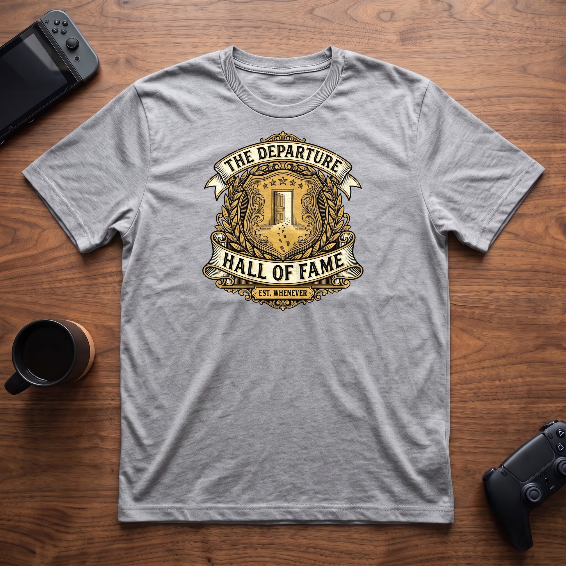 hall-of-fame-t-shirt - Sport Grey