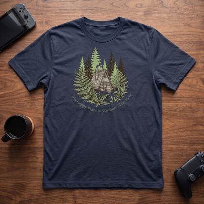 Happy Place T-Shirt - Navy