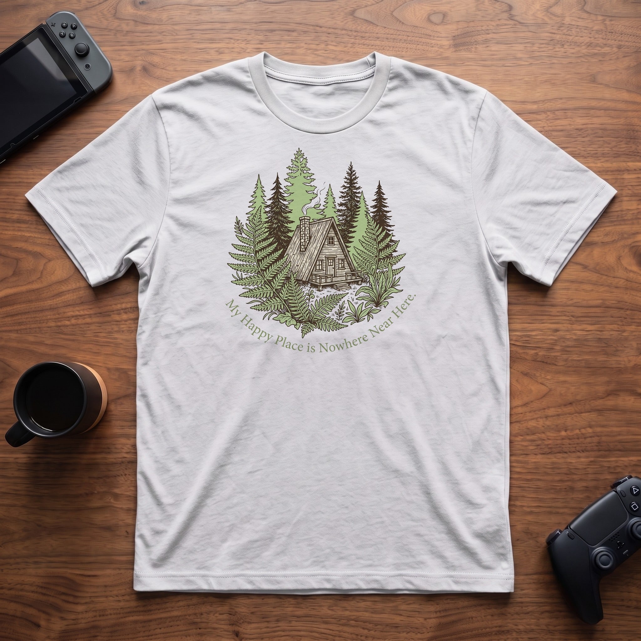Happy Place T-Shirt - White