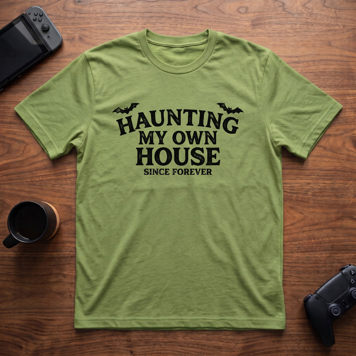 Haunting My Own House T-Shirt - Lime