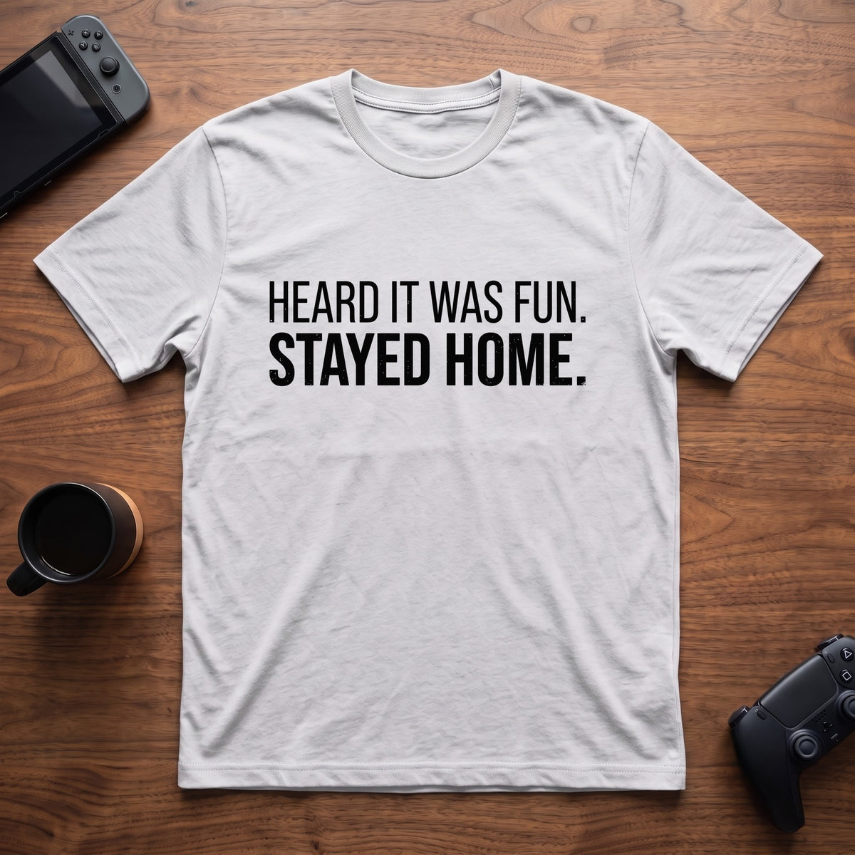 Heard It Was Fun T-Shirt - White