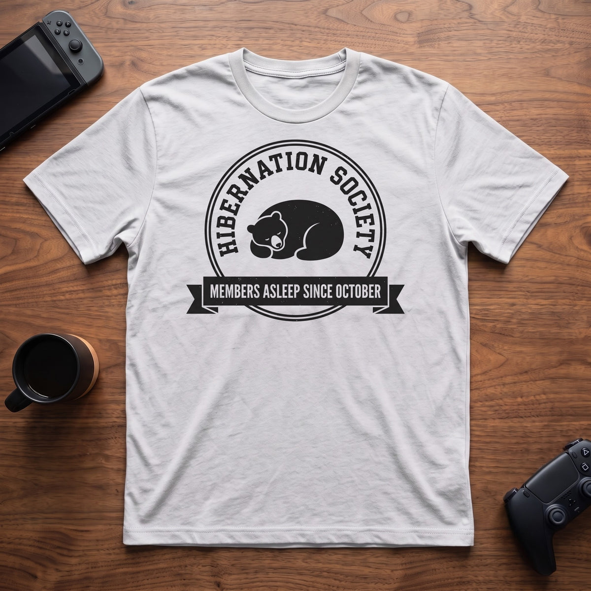 Hibernation Society T-Shirt - White