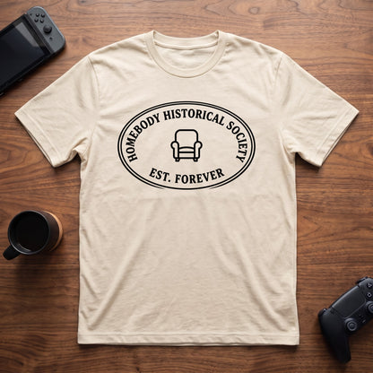 Homebody Society T-Shirt - Natural